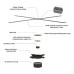 150cm (59 Inch ) Hologram Projector Big Size 3D Hologram Advertising Fan LED Advertising Player