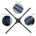 65Cm Exhibition 3D Hologram In The Air Advertising Led Fan Holographic Display Holograma Ventilador 3D Hologram Holographic Fan